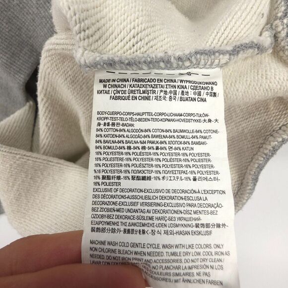 VANS Sandy Liang SpongeBob SquarePants Oversized French Terry Hoodie 90s Y2k - Picture 9 of 10